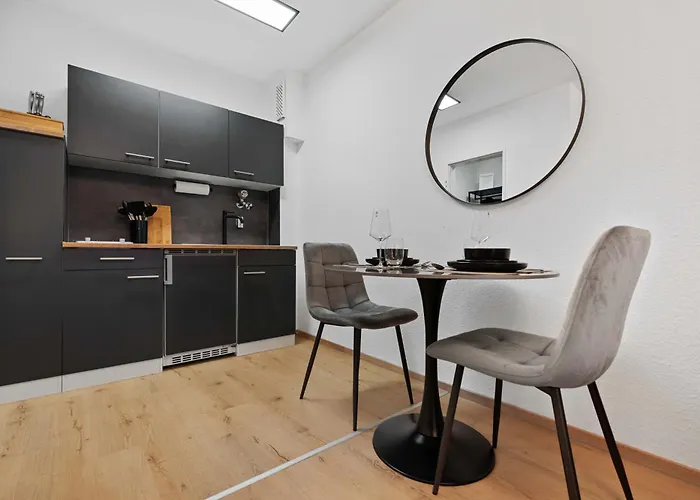 Appartement M&g Fuer 3 Mit Parkplatz, Kueche, Arbeitsplatz