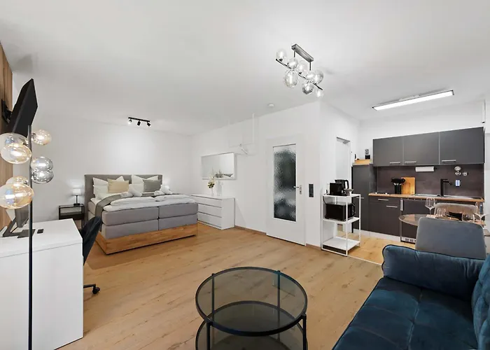 M&g Fuer 3 Mit Parkplatz, Kueche, Arbeitsplatz Appartement Neu-Ulm